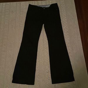 Women’s Long and Lean Wide Leg Gap 1969 Jeans - Size 28/6- Black - Low rise